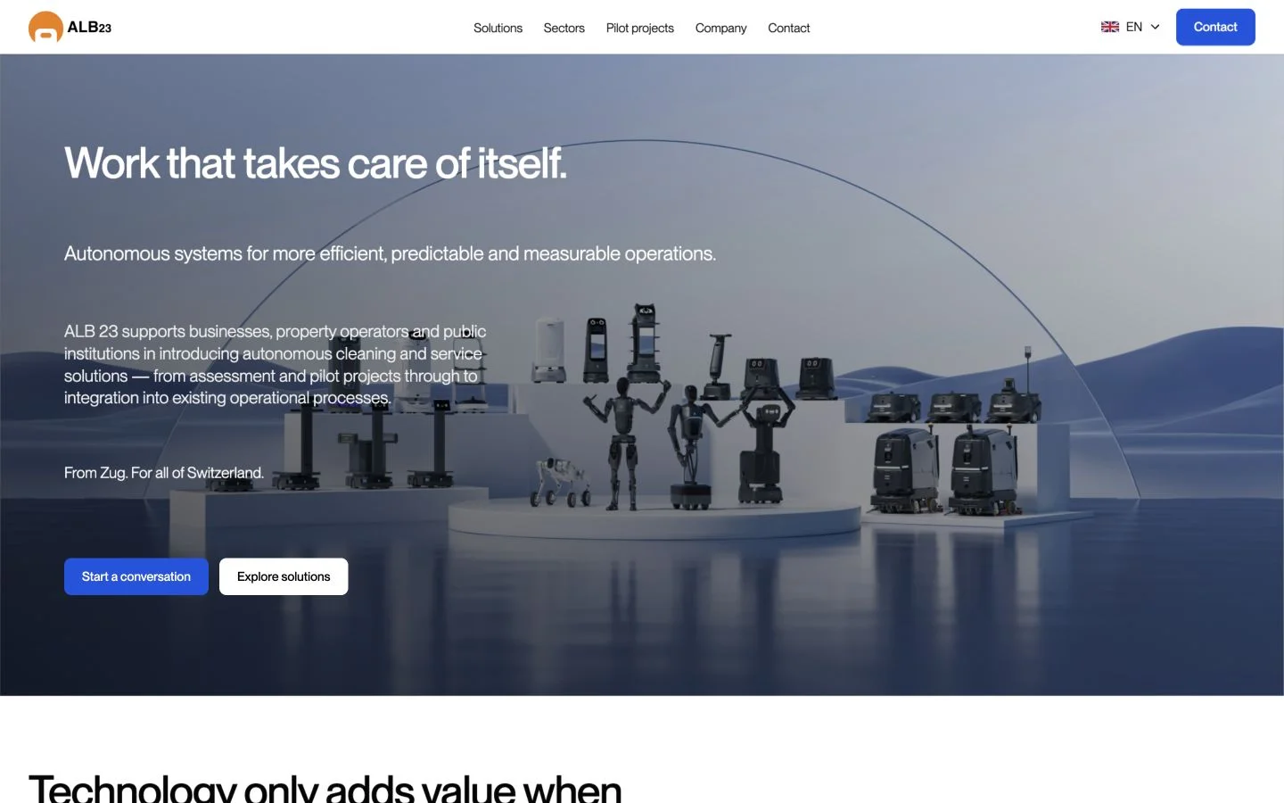Screenshot of alb23.ch